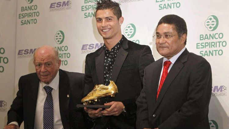 Cristiano Ronaldo sumbangkan hasil lelang Golden Boot Copyright: © Getty Images
