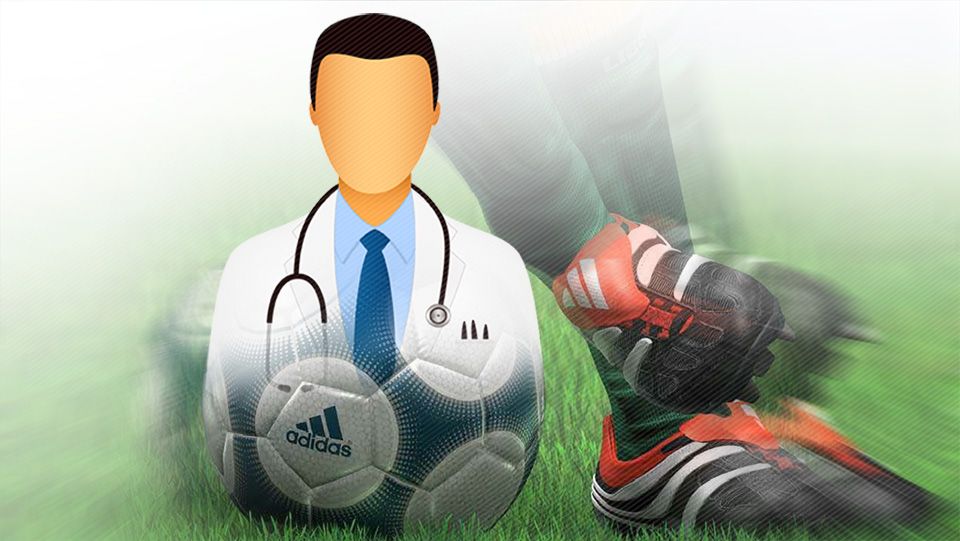 Cedera akibat olahraga sepak bola sejatinya sudah ada penanganannya dengan bantuan teknologi medis terkini. Copyright: © Grafis:Yanto/Football265.com