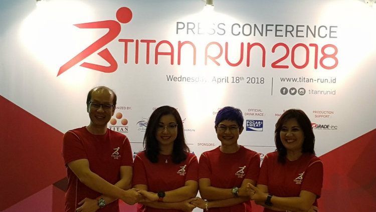 Komferensi pers Titan Run 2018. Copyright: © Media Titan Run