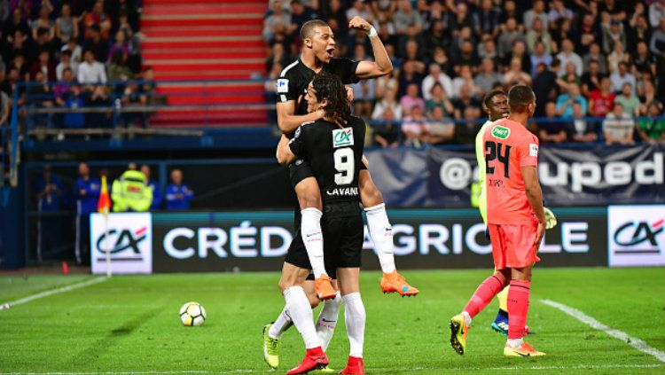 PSG vs AS Monaco. Copyright: Â© INDOSPORT