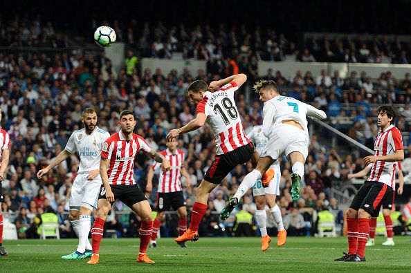 Real Madrid saat ini masih berada di peringkat tiga klasemen La Liga Spanyol. Copyright: © Getty Images