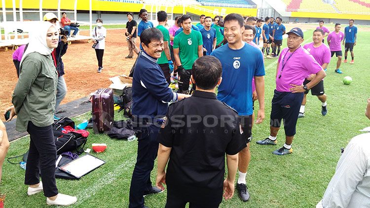 Sriwijaya FC kedatangan Indra Sjafri dan Yusuf Mansur. Copyright: © Muhammad Effendi/INDOSPORT