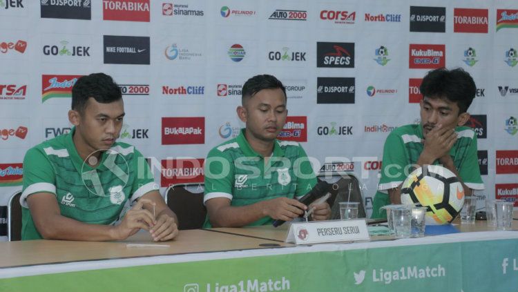 Dua pemain asing PSMS Reinaldo Lobo (Brasil) dan Sadney Urikhob (Namibia). Copyright: Â© Kesuma Ramadhan/INDOSPORT