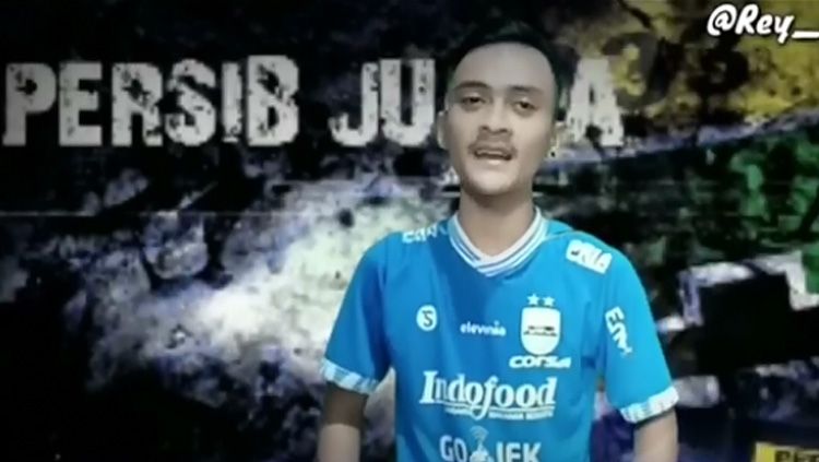 Rey Hangga, salah satu anggota Bobotoh. Copyright: © instagram@rey_hangga