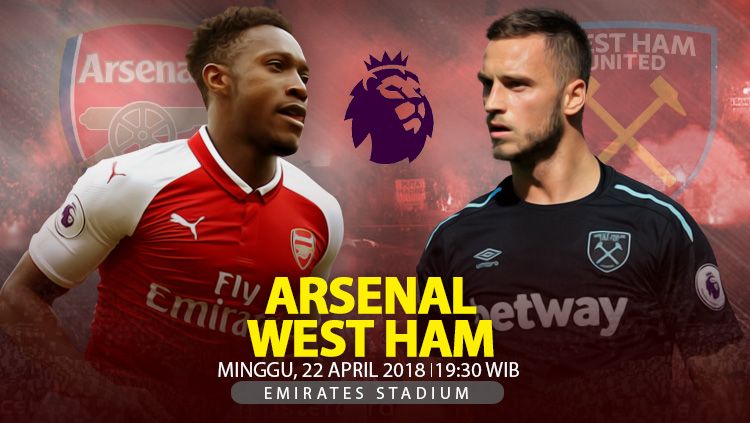 Prediksi Arsenal vs West Ham United. Copyright: © INDOSPORT