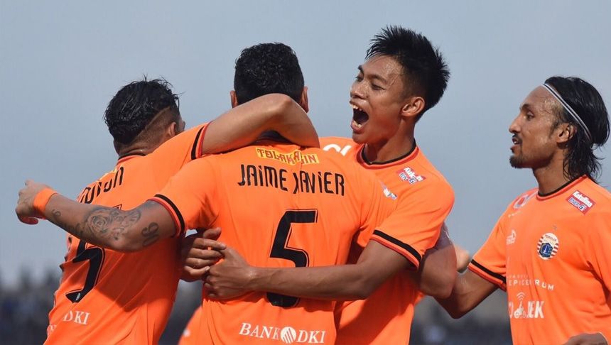 Skuat Persija Jakarta. Copyright: Â© INDOSPORT/Herry Ibrahim