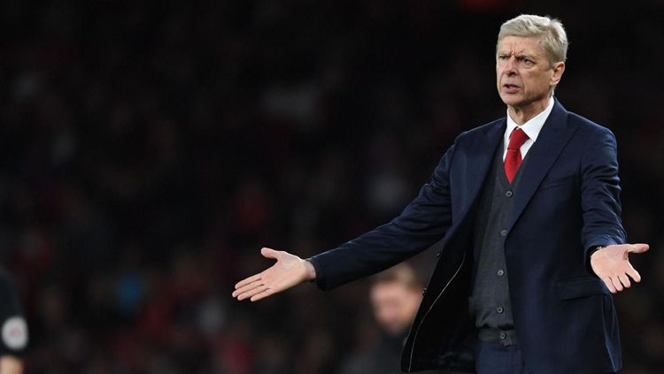Arsene Wenger resmi mundur jadi pelatih Arsenal di akhir musim ini. Copyright: © Getty Images