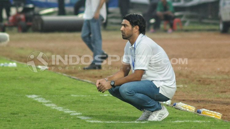 Vincenzo Alberto Annese, mantan pelatih PSIS Semarang di Liga 1 2018. Copyright: © Prima Pribadi/INDOSPORT