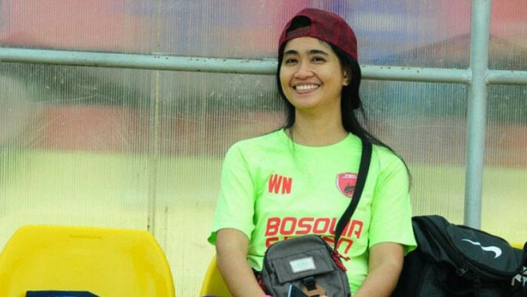 Andi Widya Syadzwina, Media Officer PSM Makassar. Copyright: © Istimewa