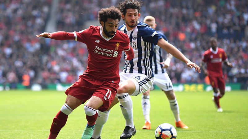 West Bromwich vs Liverpool. Copyright: Â© INDOSPORT