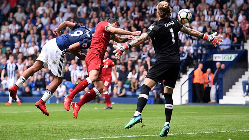 West Bromwich vs Liverpool. Copyright: Â© INDOSPORT