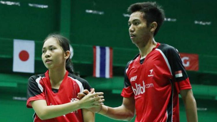 Andika Ramadiansyah/Mychelle Crhystine Bandoso. Copyright: © http://bulutangkis-info.blogspot.co.id