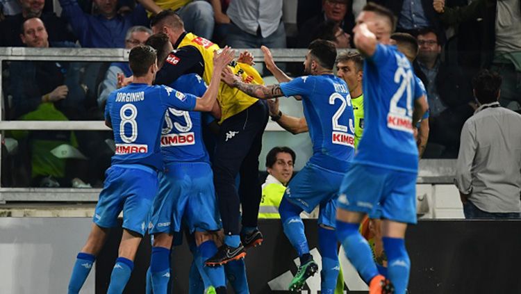 Pelatih Napoli, Maurizio Sarri Copyright: Â© INDOSPORT