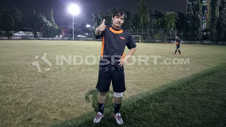 Ricky Yacobi, mantan pemain Timnas Indonesia. Copyright: © Yohanes Ishak/INDOSPORT