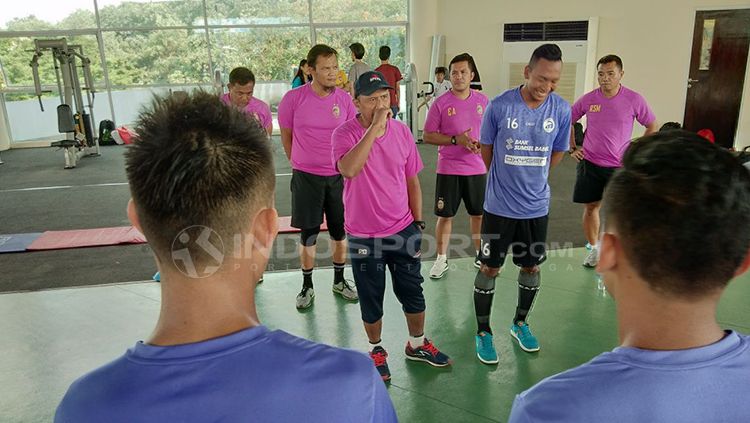 Rahmad Darmawan, pelatih Sriwijaya FC. Copyright: Â© Arif Rahman/INDOSPORT