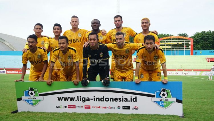 Skuat Bhayangkara FC. Copyright: © Fitra Herdian/INDOSPORT