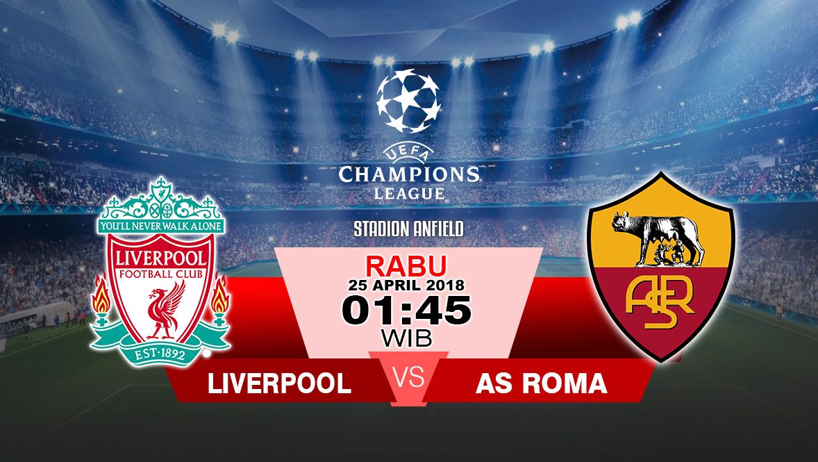 Liverpool vs AS Roma Copyright: © Grafis:Yanto/Indosport.com