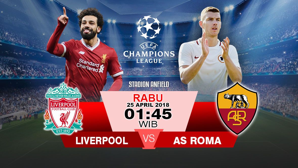 Liverpool vs AS Roma. Copyright: © Grafis:Yanto/Indosport.com