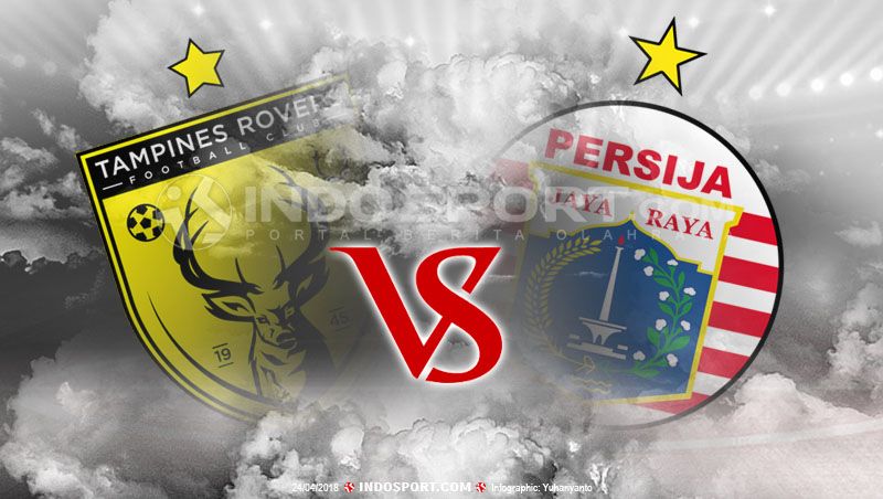 Tampines Rovers vs Persija Jakarta Copyright: © Grafis:Yanto/Indosport.com