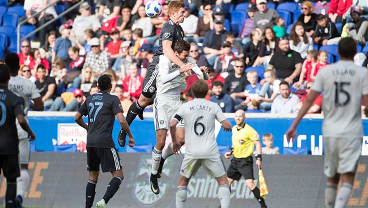 Salah satu pertandingan Major League Soccer, New York Red Bulls vs Chicago Fire. Copyright: © Getty Image