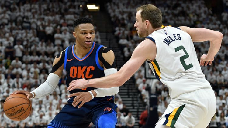 Utah Jazz vs Oklahoma City Thunder. Copyright: © Getty Image