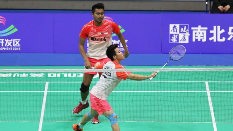 Tontowi Ahmad/Liliyana Natsir di BATC 2018. Copyright: © Humas PBSI