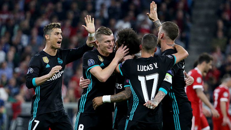 Bayern Munchen vs Real Madrid. Copyright: © Getty Images