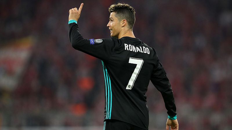 Cristiano Ronaldo di laga vs Bayern Munchen. Copyright: © INDOSPORT