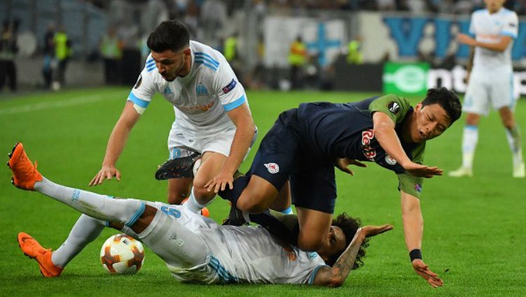 Marseille vs RB Salzburg. Copyright: © Getty Images