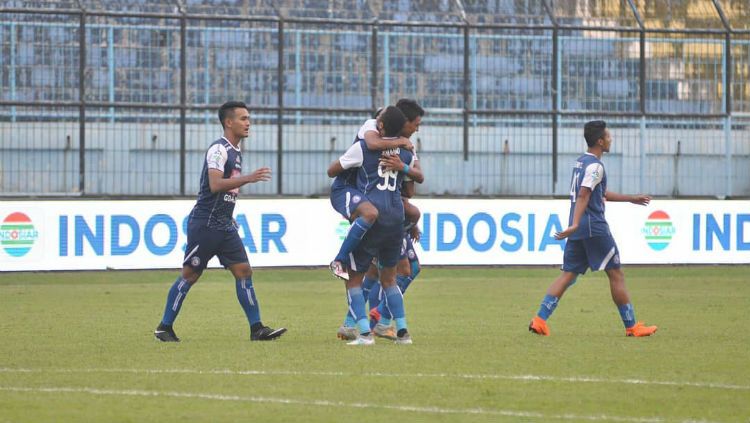 Arema FC. Copyright: Â© Ian Setiawan/INDOSPORT