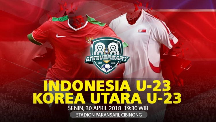 Indonesia U-23 vs Korea Utara U-23. Copyright: © INDOSPORT