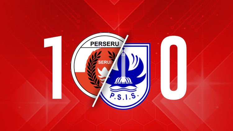 Hasil pertandingan Perseru Serui vs PSIS Semarang. Copyright: © INDOSPORT