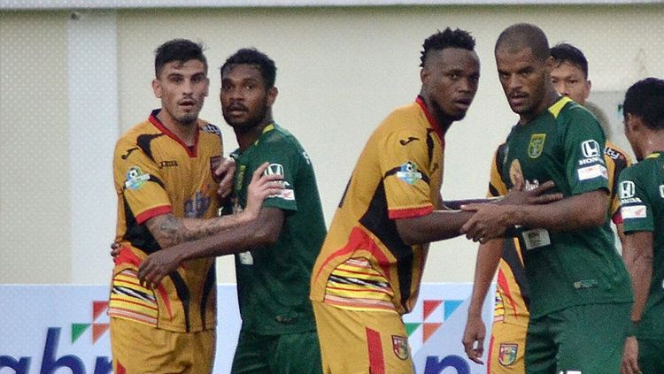 Hasil pertandingan Mitra Kukar vs Persebaya Surabaya. Copyright: Â© INDOSPORT