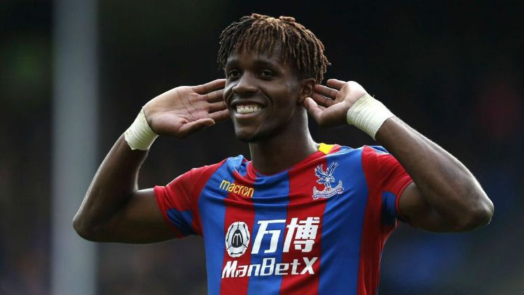 Penyerang Crystal Palace, Wilfried Zaha Copyright: © Internet