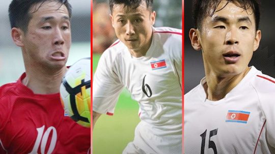 3 Pemain Korea Utara Copyright: © Indosport.com