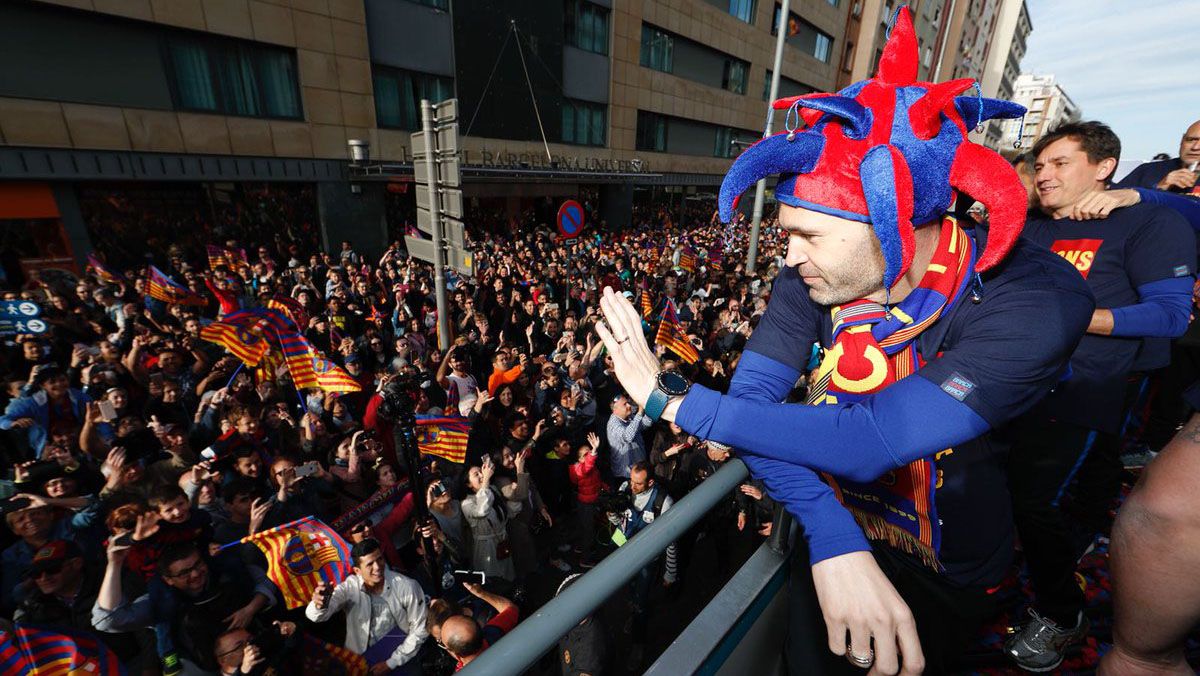 Parade Juara Barcelona Copyright: © twitter.com/FCBarcelona