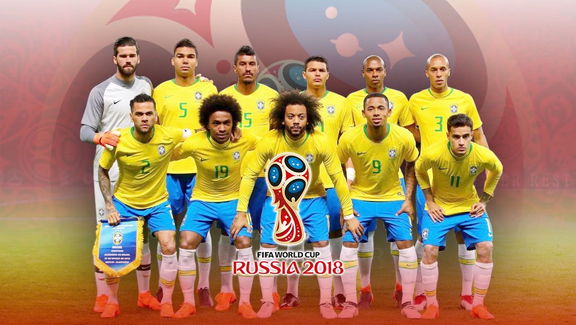  Brasil  Luncurkan Nomor Punggung untuk Piala Dunia 2019 