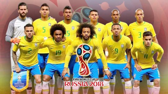 Timnas Football Brasil PD 2018 Copyright: © Grafis:Yanto/Indosport.com