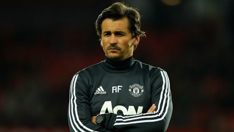 Asisten pelatih Manchester United, Rui Faria. Copyright: © INDOSPORT