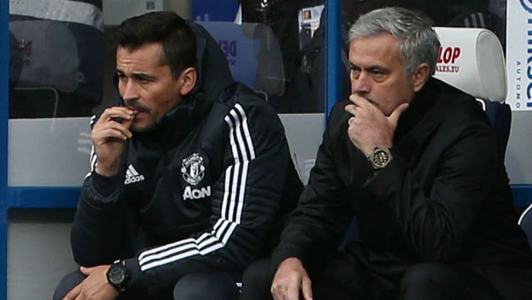 Asisten pelatih Manchester United, Rui Faria. Copyright: © INDOSPORT