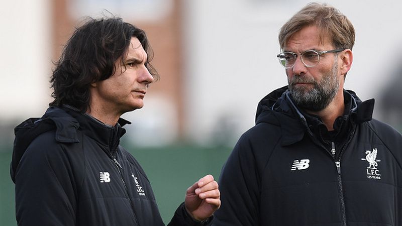 Jurgen Klopp dan Zeljko Buvac. Copyright: © INDOSPORT