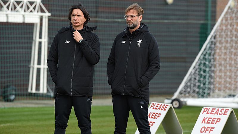 Jurgen Klopp dan Zeljko Buvac. Copyright: © INDOSPORT