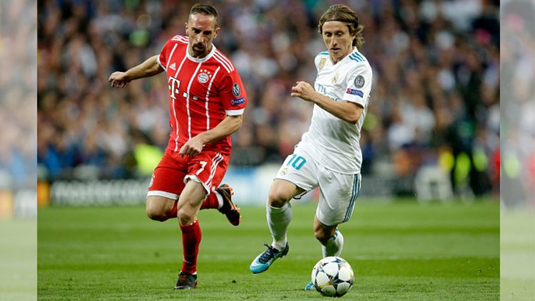 Real Madrid tengah mencari pemain untuk menggantikan Luka Modric di masa depan. Copyright: © INDOSPORT