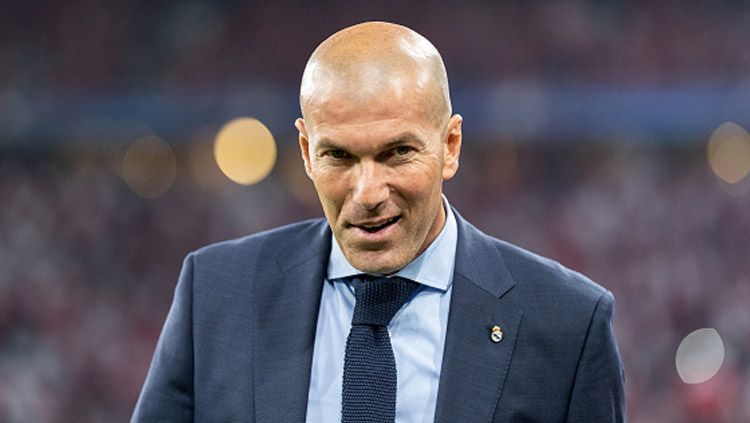 Zinedine Zidane, mantan pelatih Real Madrid. Copyright: © INDOSPORT