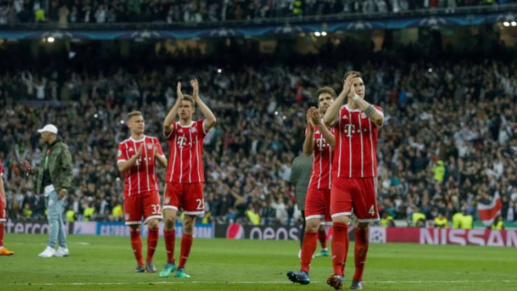 Skuat Bayern Munchen usai tersingkir dari semifinal Liga Champions Copyright: © marca.com