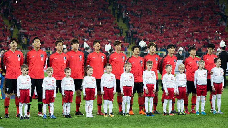Skuat Korea Selatan untuk Piala Dunia 2018. Copyright: © INDOSPORT