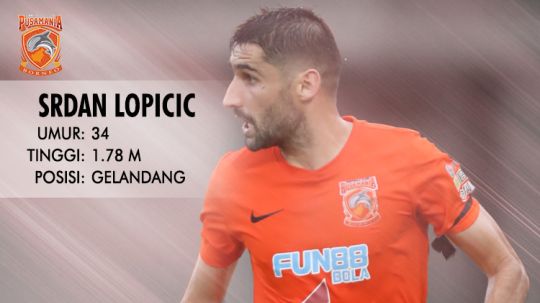 Lopicic menjadi bintang dalam pertandingan melawan PSMS Medan. Copyright: © INDOSPORT