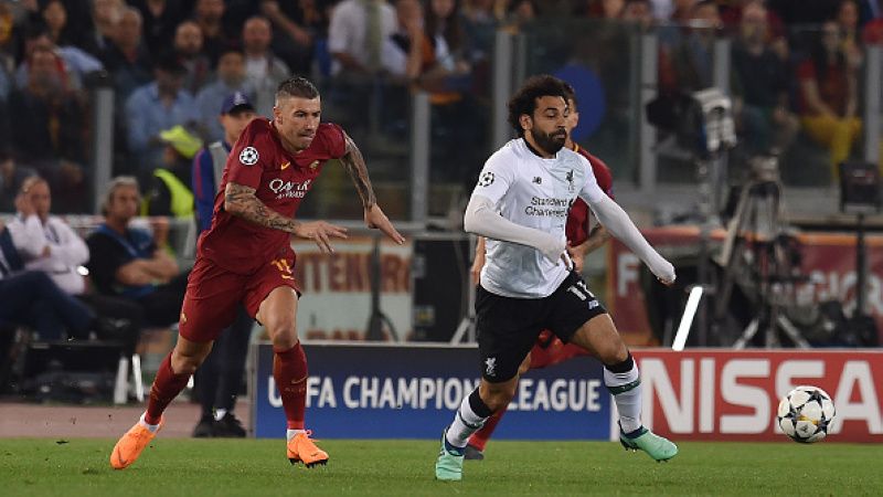 Mohamed Salah vs AS Roma Copyright: © INDOSPORT