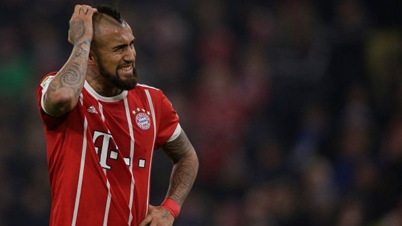 Arturo Vidal, ketika masih menjadi gelandang serang Bayern Munchen. Copyright: © INDOSPORT