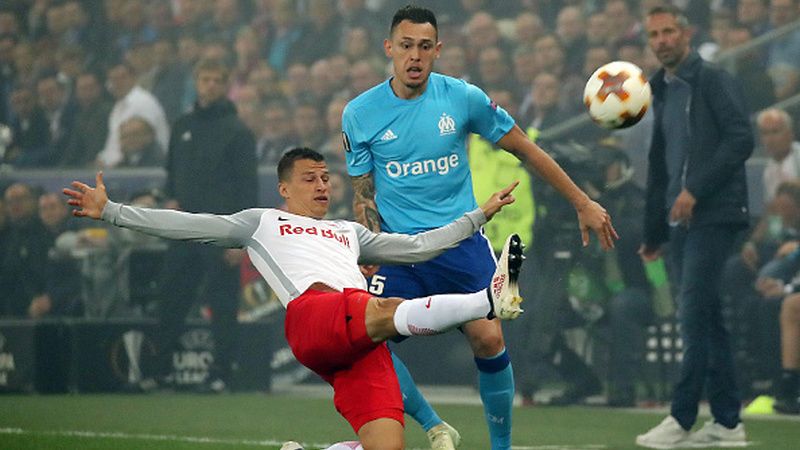 RB Salzburg vs Marseille. Copyright: © INDOSPORT